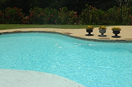 An inground pool.