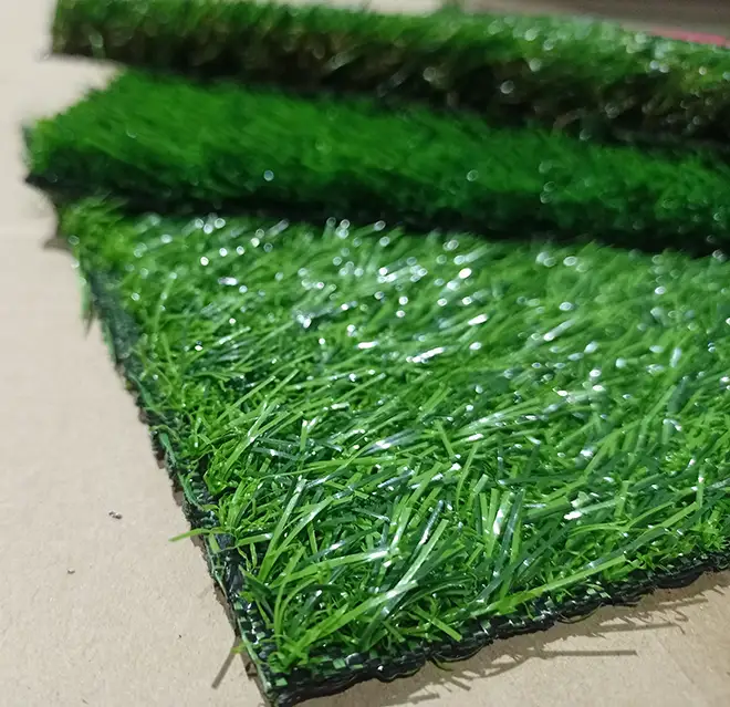 A piece of artificial turf.