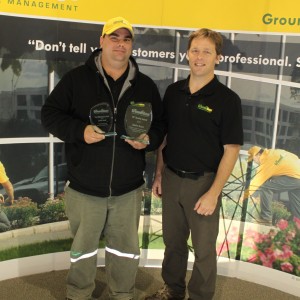 The Grounds Guys of Barrie 2011 Top Service Quality Award.